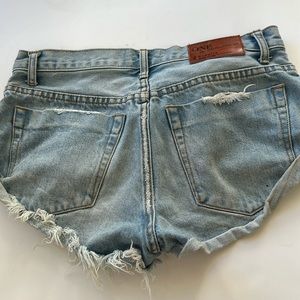 One X one tablespoon shorts